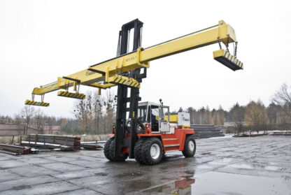 Heavy Lift - fork truck magnets for plate handling