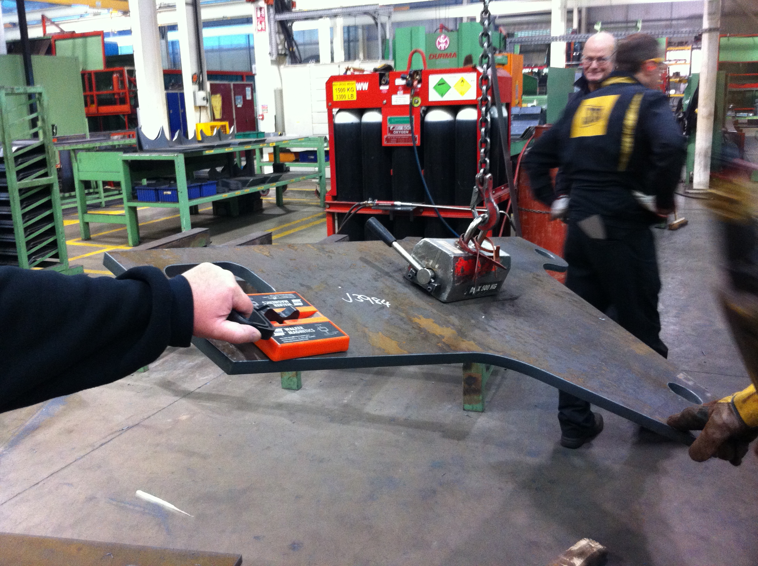 Plate Lifters PL1, PL2 & PL3 LHS