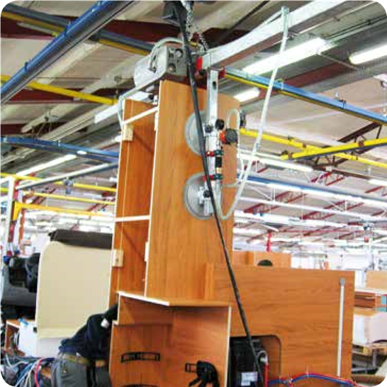 Vacuum Lifter - for boxes/furniture makers/saw mills/wood industry