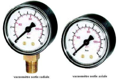 Dry Vacuometer 30.16